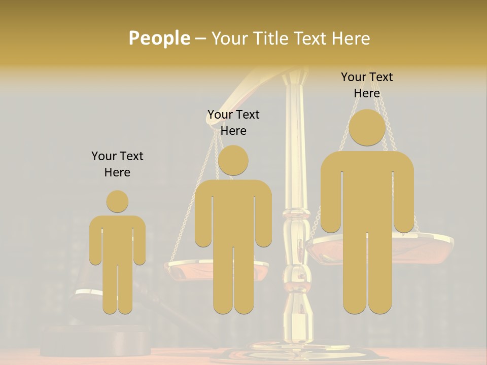 Sentence Legal Antique PowerPoint Template