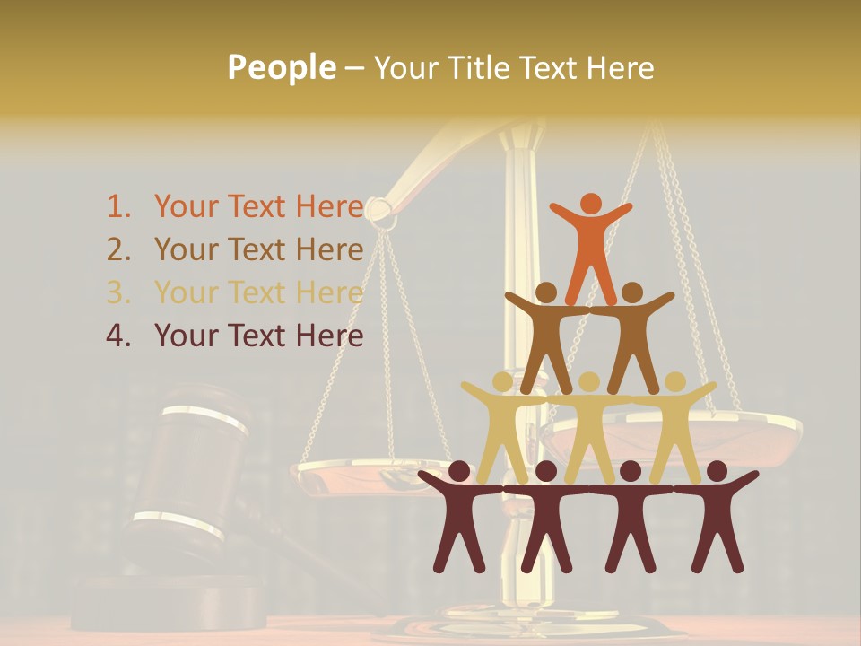 Sentence Legal Antique PowerPoint Template