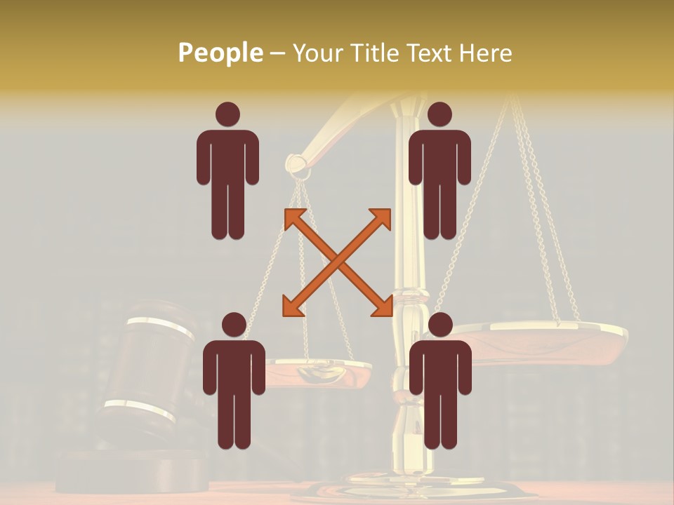 Sentence Legal Antique PowerPoint Template