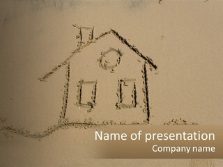 House Sand Build PowerPoint Template