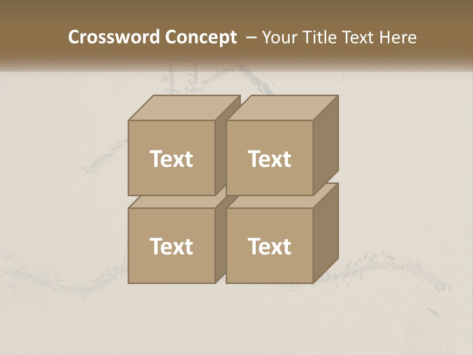 House Sand Build PowerPoint Template