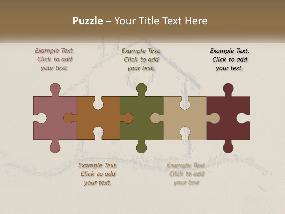 House Sand Build PowerPoint Template
