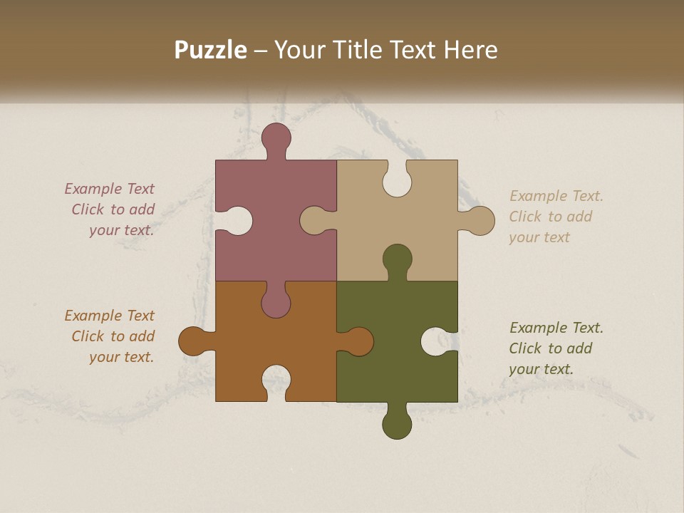 House Sand Build PowerPoint Template