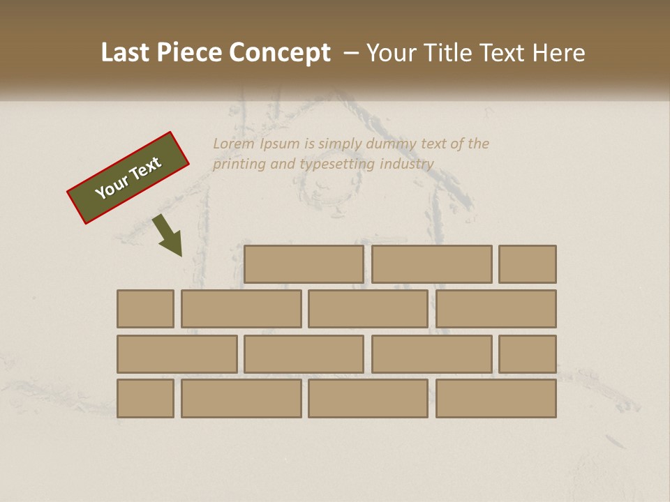 House Sand Build PowerPoint Template