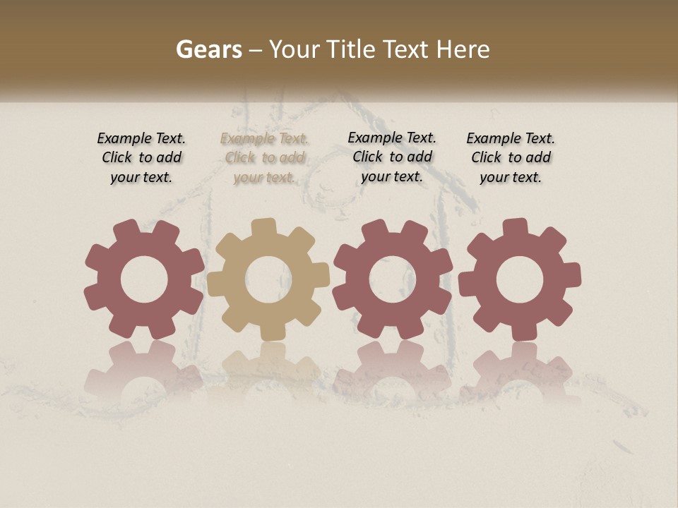 House Sand Build PowerPoint Template