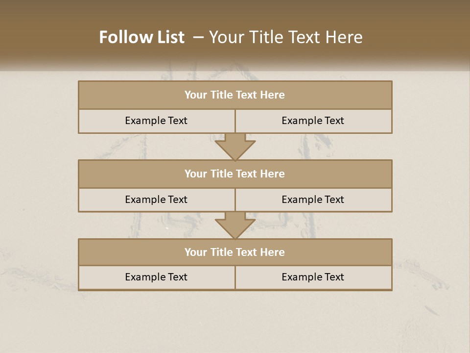 House Sand Build PowerPoint Template