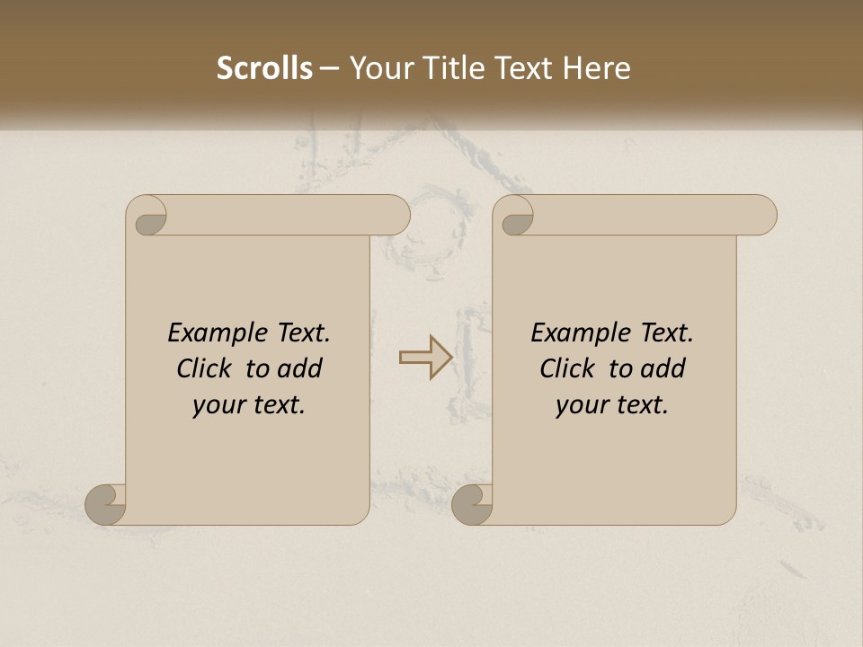 House Sand Build PowerPoint Template