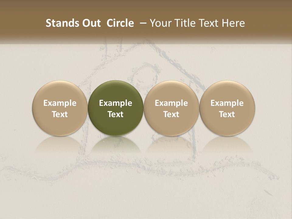 House Sand Build PowerPoint Template