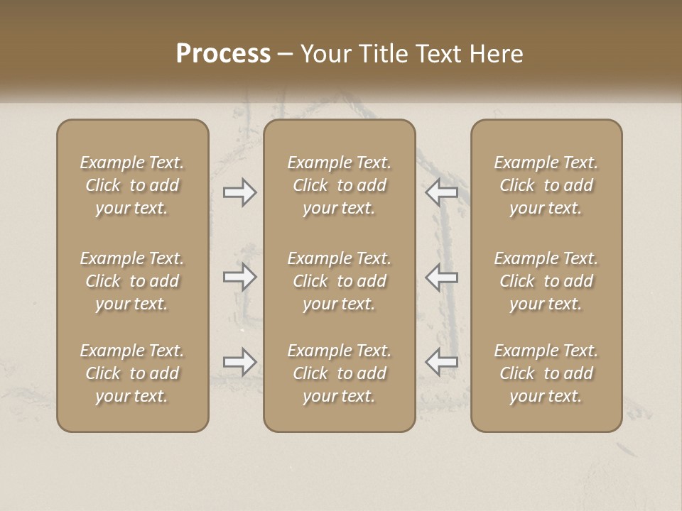 House Sand Build PowerPoint Template
