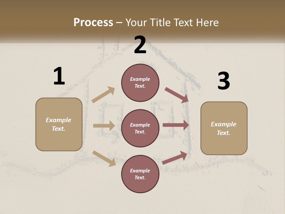 House Sand Build PowerPoint Template