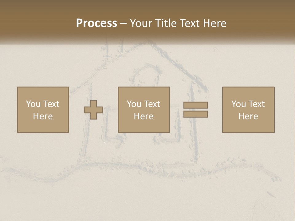 House Sand Build PowerPoint Template