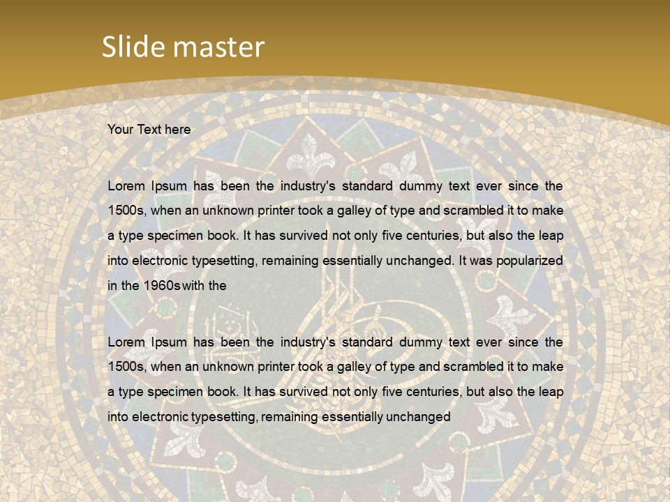 Signature Orient Historical PowerPoint Template