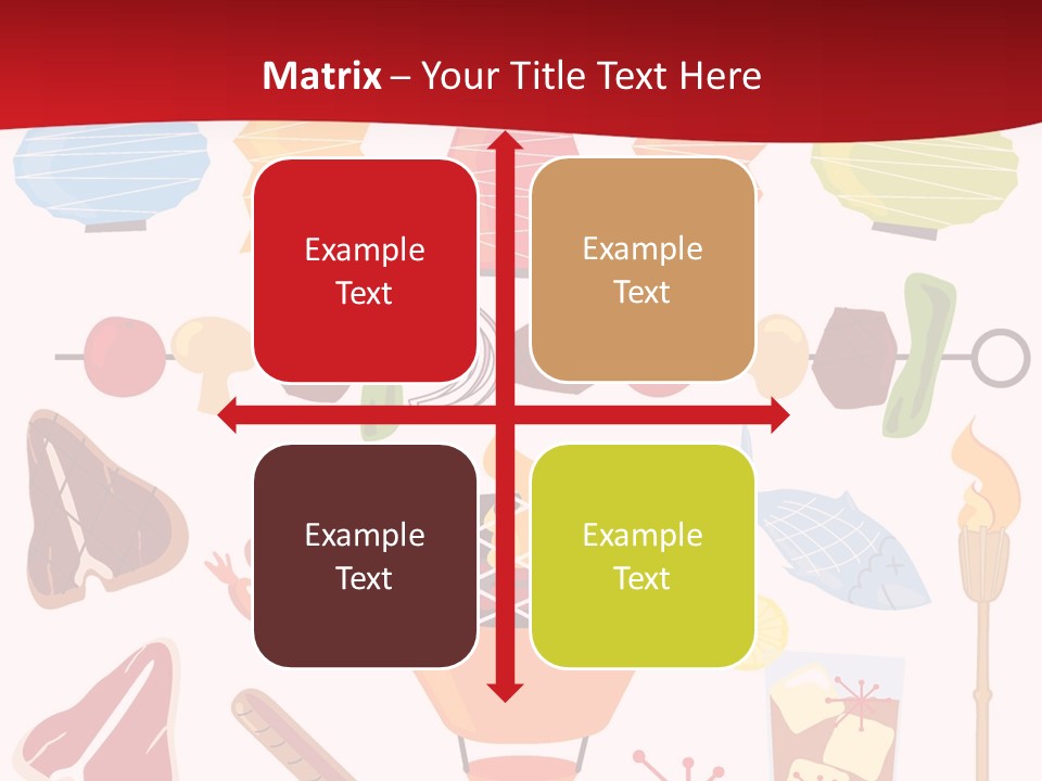 Cooking Barbecue Grill PowerPoint Template