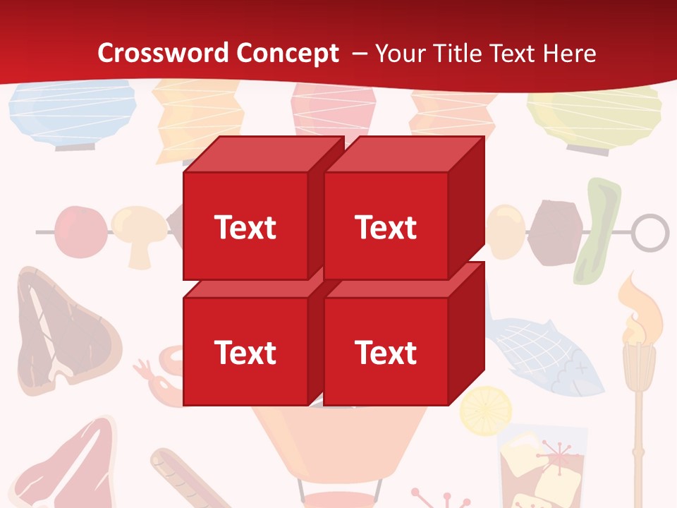 Cooking Barbecue Grill PowerPoint Template