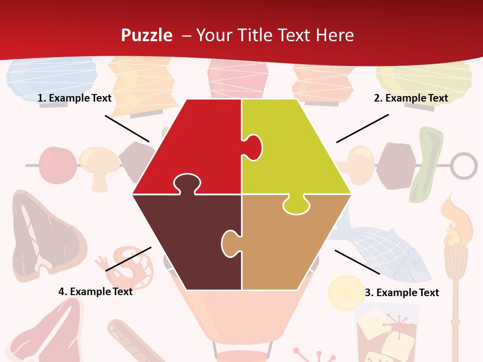 Cooking Barbecue Grill PowerPoint Template