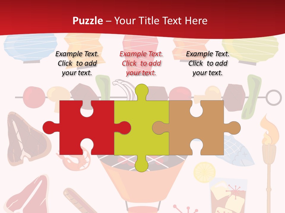 Cooking Barbecue Grill PowerPoint Template