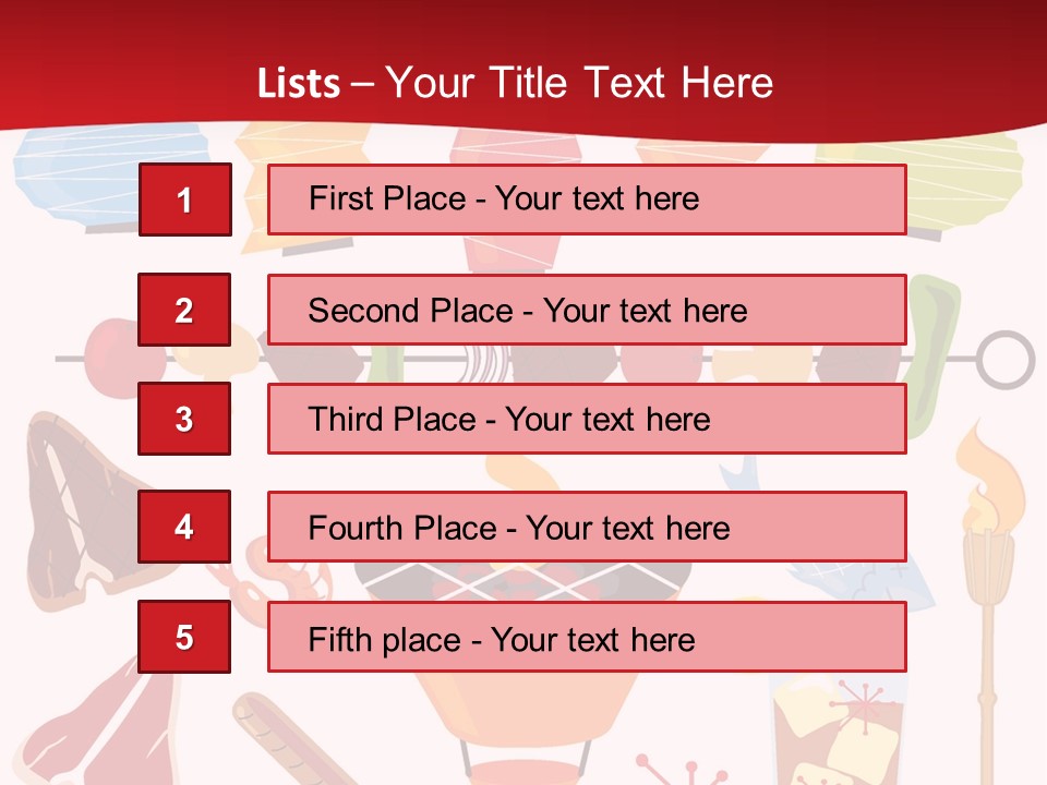 Cooking Barbecue Grill PowerPoint Template