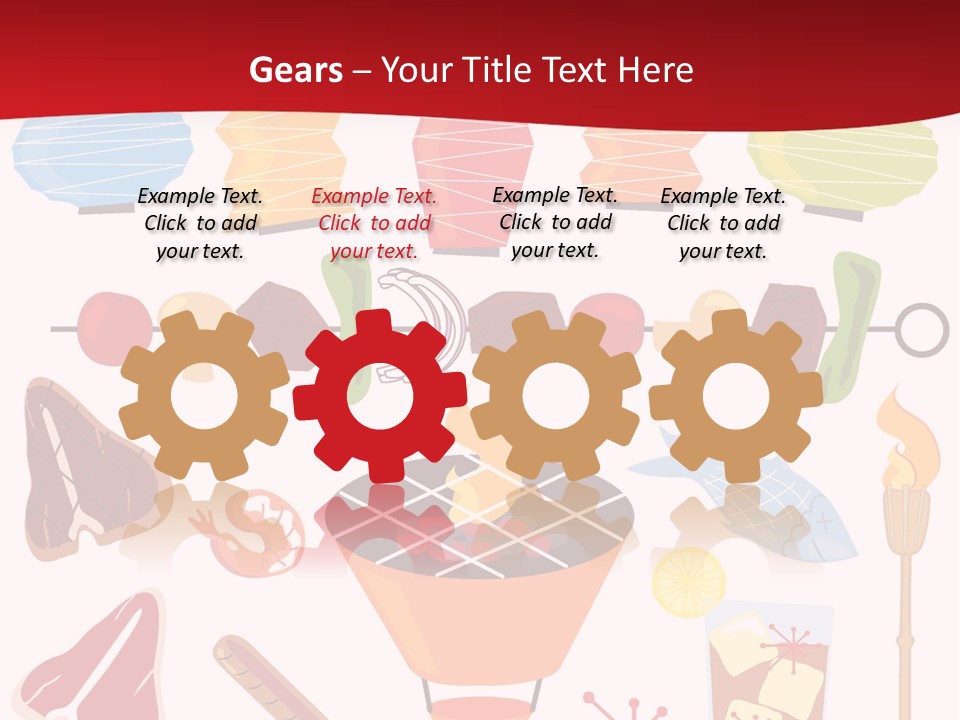 Cooking Barbecue Grill PowerPoint Template