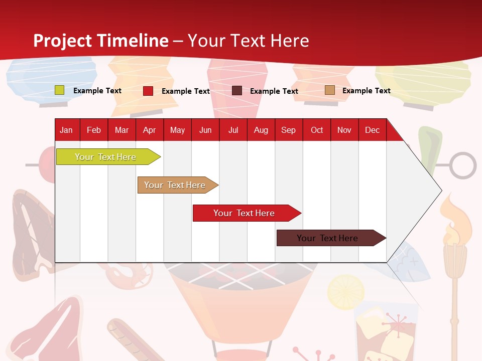 Cooking Barbecue Grill PowerPoint Template