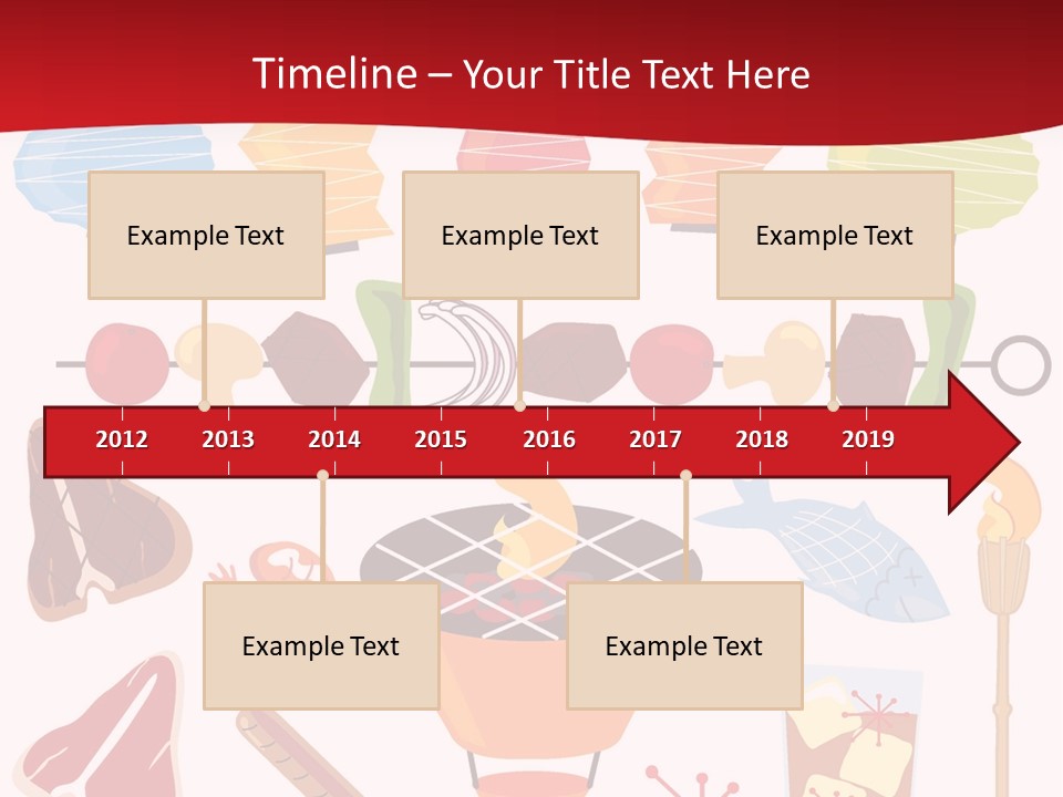 Cooking Barbecue Grill PowerPoint Template