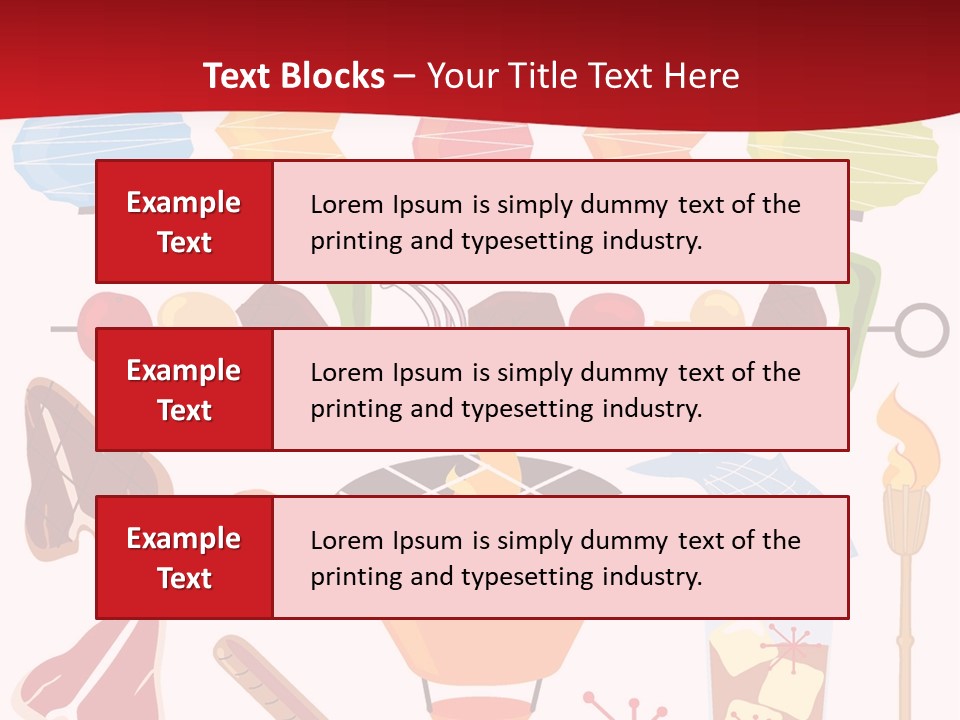 Cooking Barbecue Grill PowerPoint Template