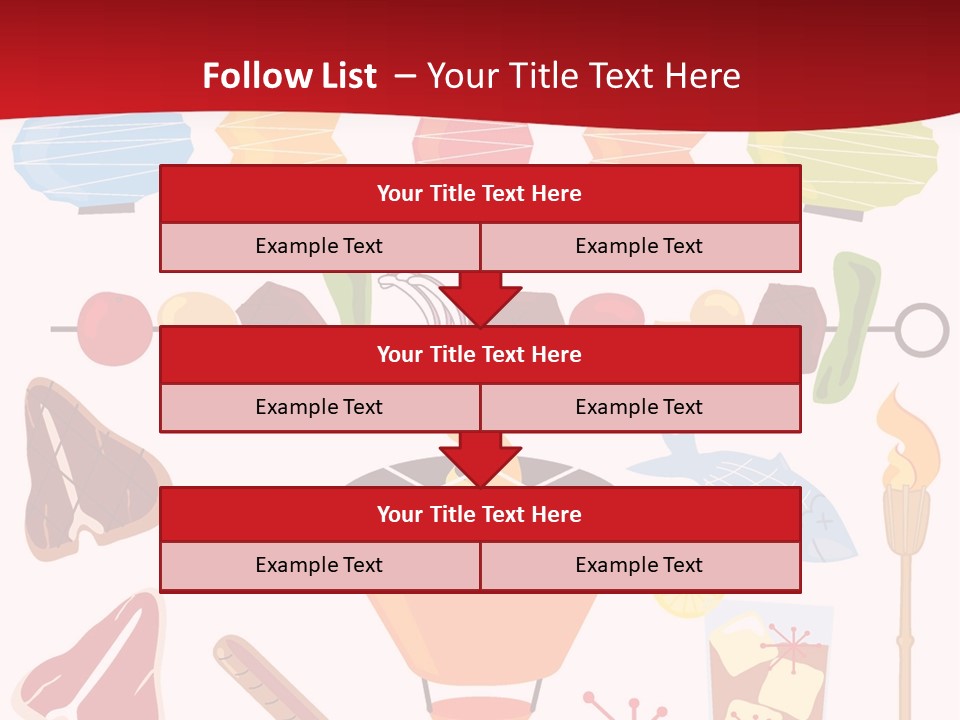 Cooking Barbecue Grill PowerPoint Template