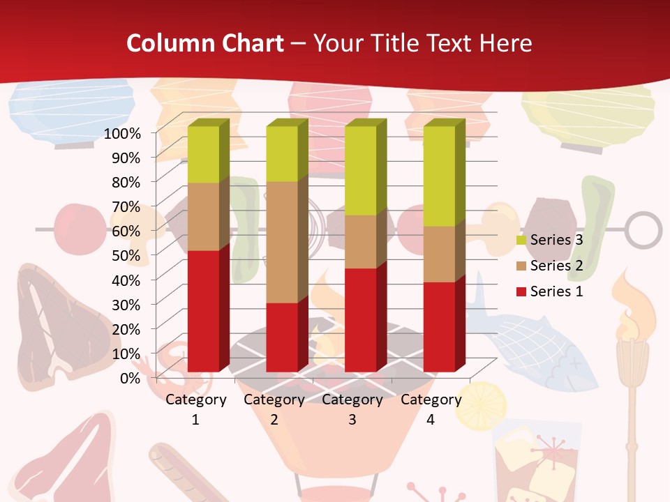 Cooking Barbecue Grill PowerPoint Template