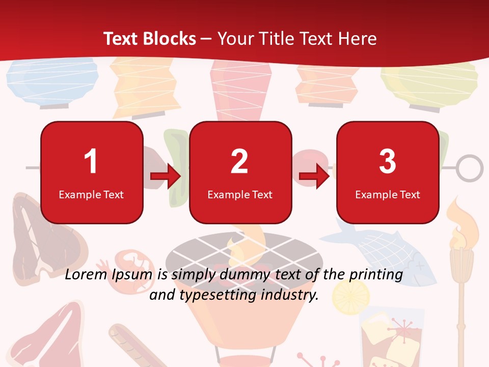 Cooking Barbecue Grill PowerPoint Template