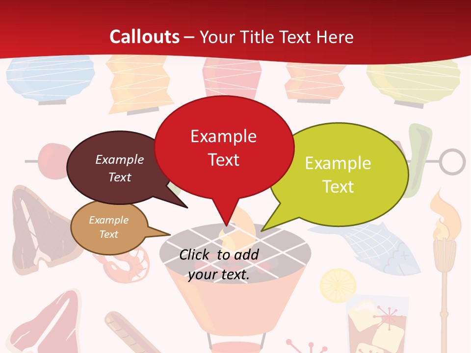 Cooking Barbecue Grill PowerPoint Template