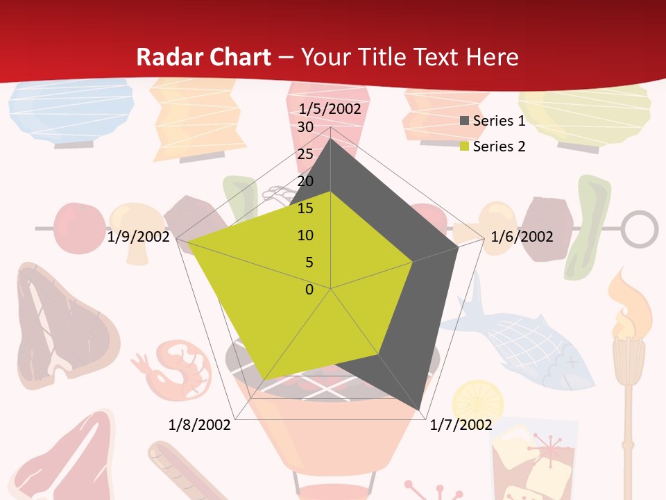 Cooking Barbecue Grill PowerPoint Template