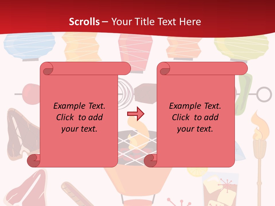 Cooking Barbecue Grill PowerPoint Template