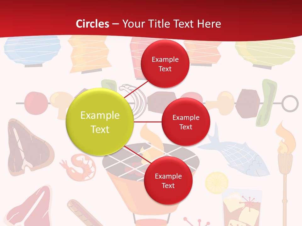 Cooking Barbecue Grill PowerPoint Template