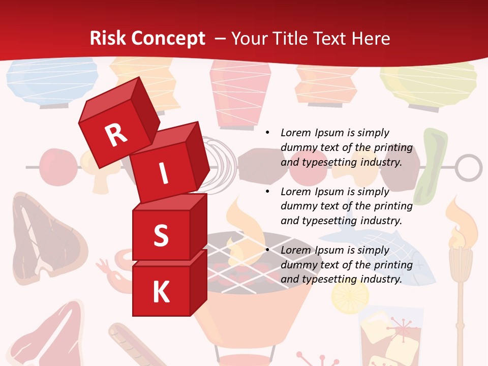 Cooking Barbecue Grill PowerPoint Template