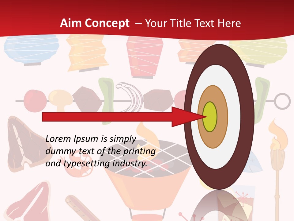 Cooking Barbecue Grill PowerPoint Template