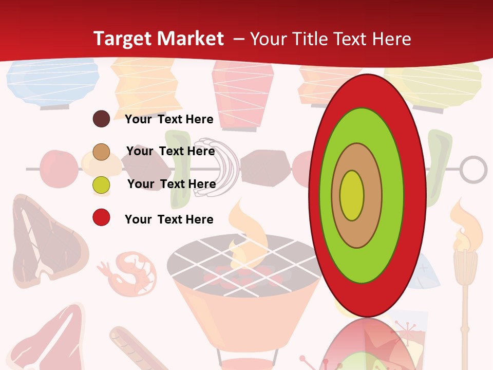 Cooking Barbecue Grill PowerPoint Template