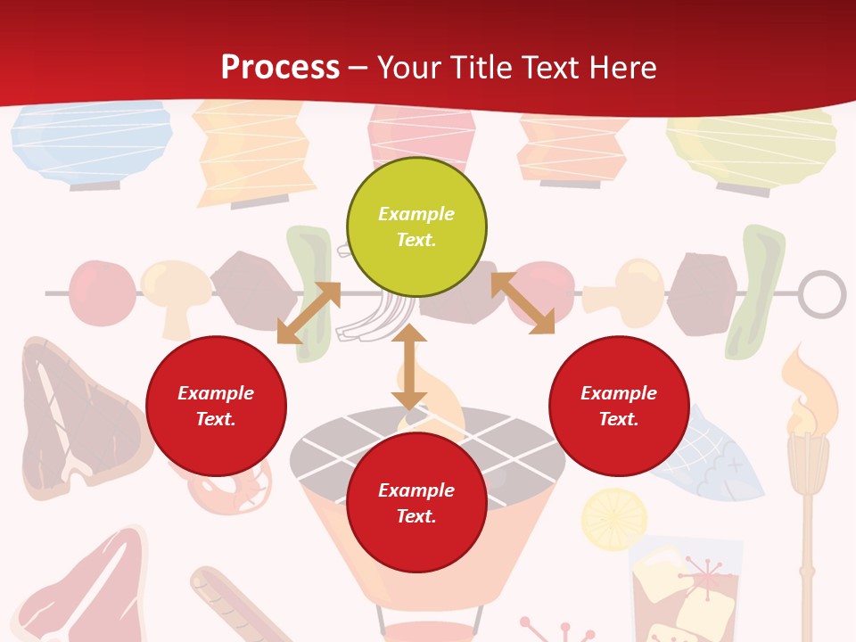 Cooking Barbecue Grill PowerPoint Template