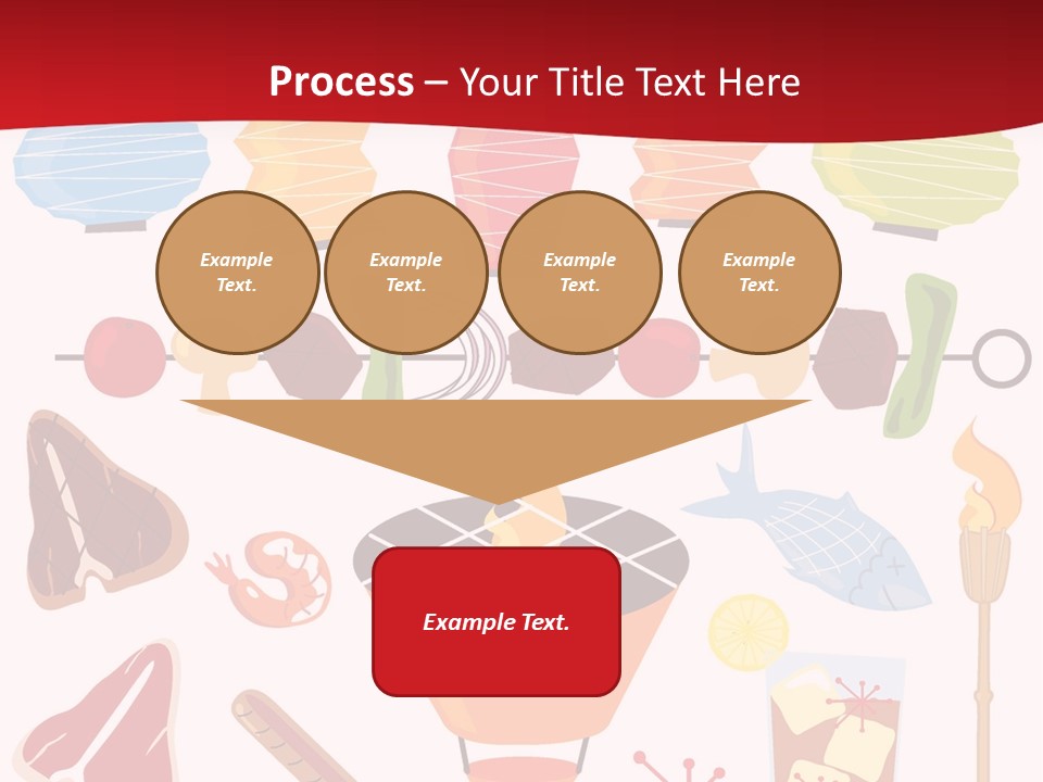 Cooking Barbecue Grill PowerPoint Template
