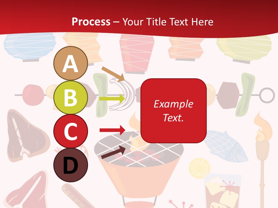 Cooking Barbecue Grill PowerPoint Template