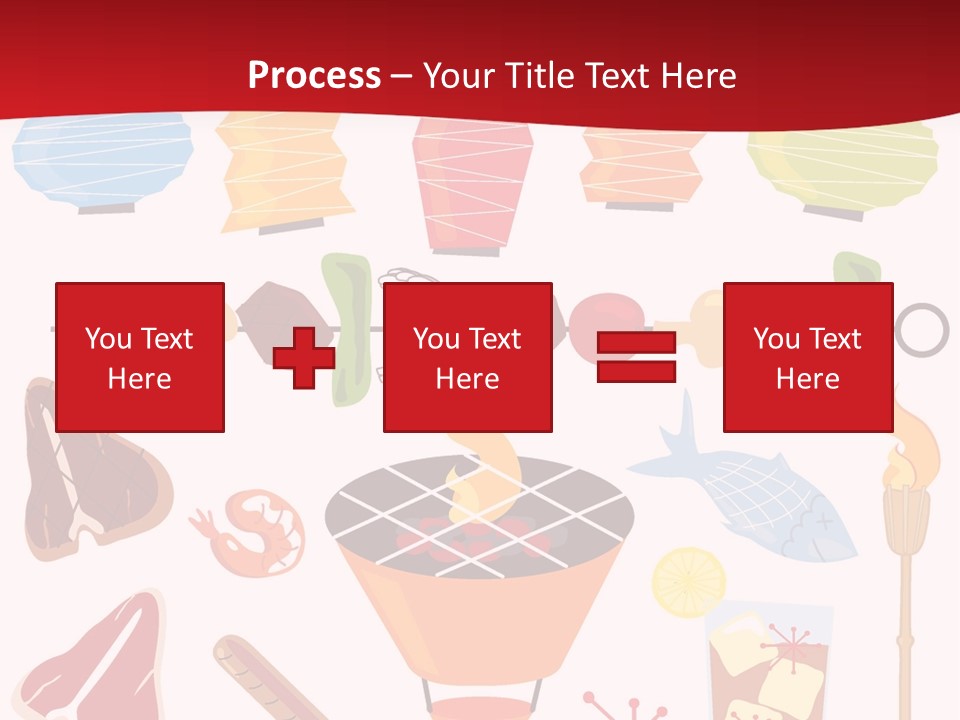 Cooking Barbecue Grill PowerPoint Template