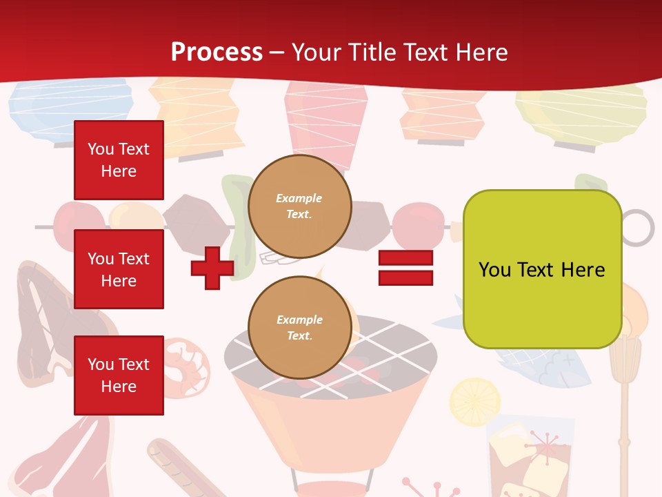 Cooking Barbecue Grill PowerPoint Template