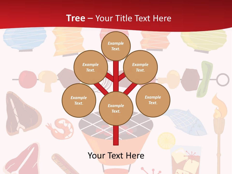 Cooking Barbecue Grill PowerPoint Template