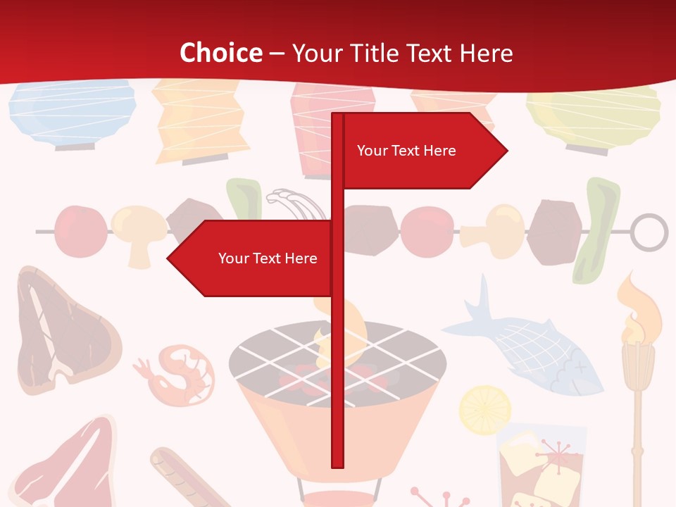 Cooking Barbecue Grill PowerPoint Template