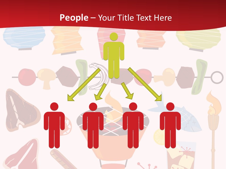 Cooking Barbecue Grill PowerPoint Template