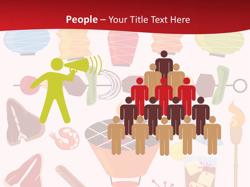 Cooking Barbecue Grill PowerPoint Template