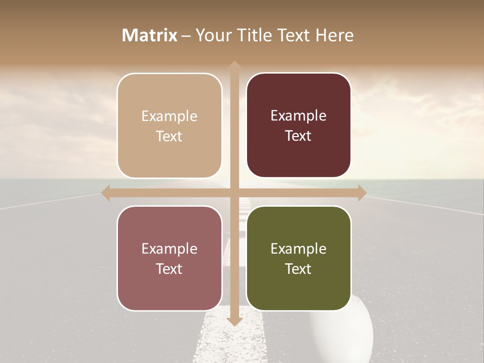 Progress Way Internet PowerPoint Template