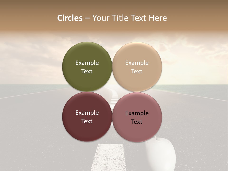 Progress Way Internet PowerPoint Template