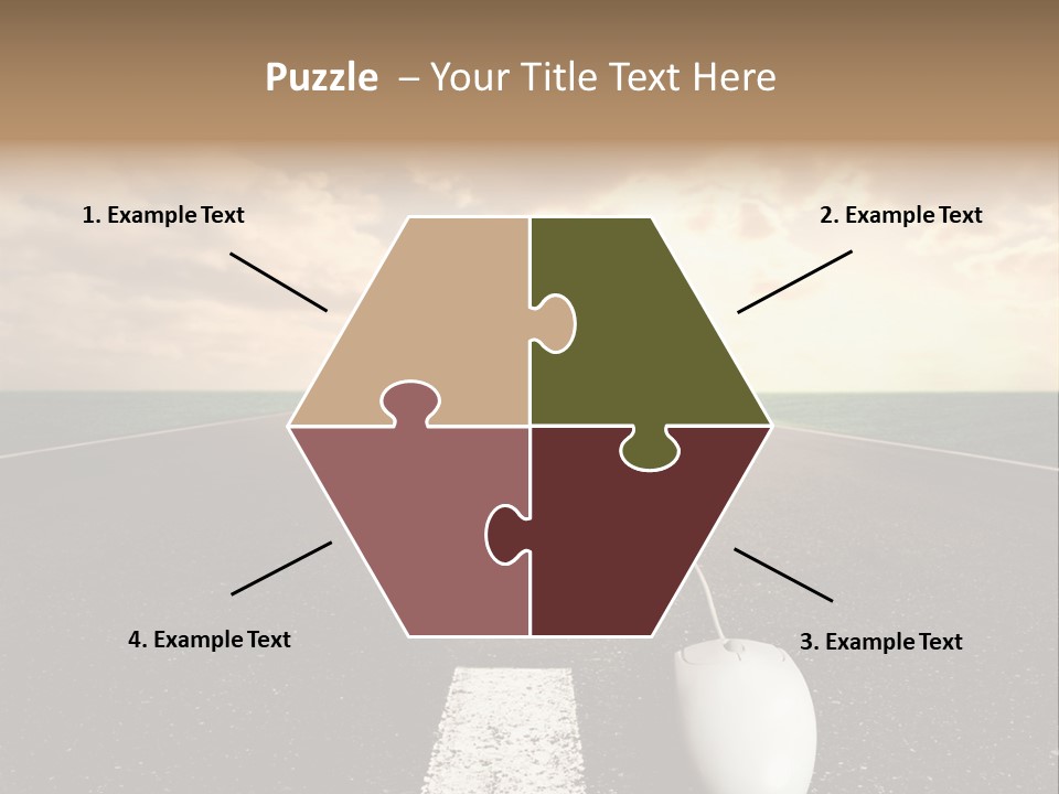 Progress Way Internet PowerPoint Template
