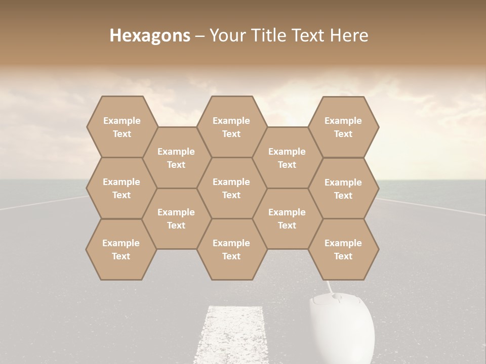 Progress Way Internet PowerPoint Template