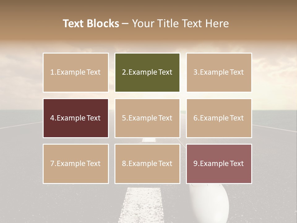 Progress Way Internet PowerPoint Template
