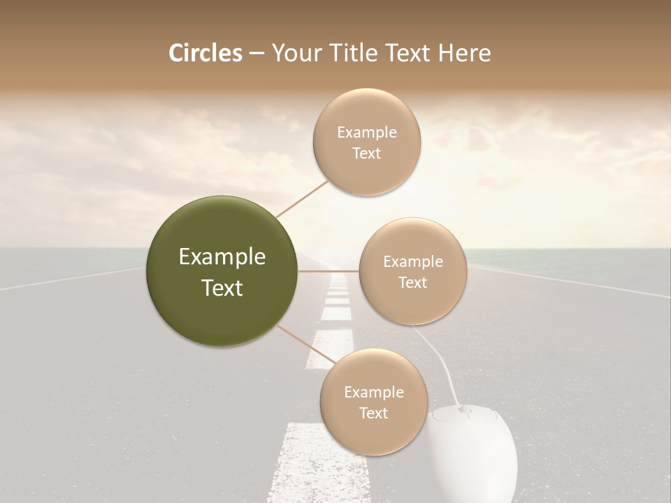 Progress Way Internet PowerPoint Template
